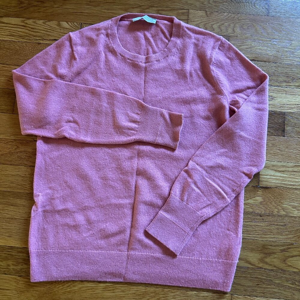 Everlane Pink Cashmere Sweater